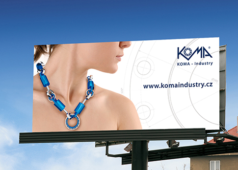 Reklamní kampaň společnosti KOMA - Industry - reklamní agentura Atelier 8