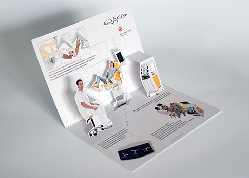 Tištěný directmail, reklamní kampaň GRACIE - reklamní agentura Atelier 8